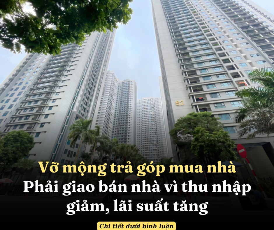 Vỡ mộng trả góp mua nhà