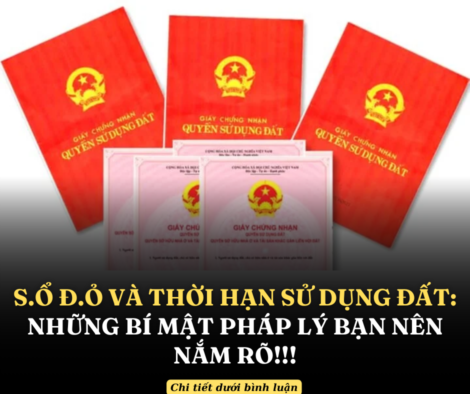 Sổ đỏ có thời hạn sử dụng bao lâu?