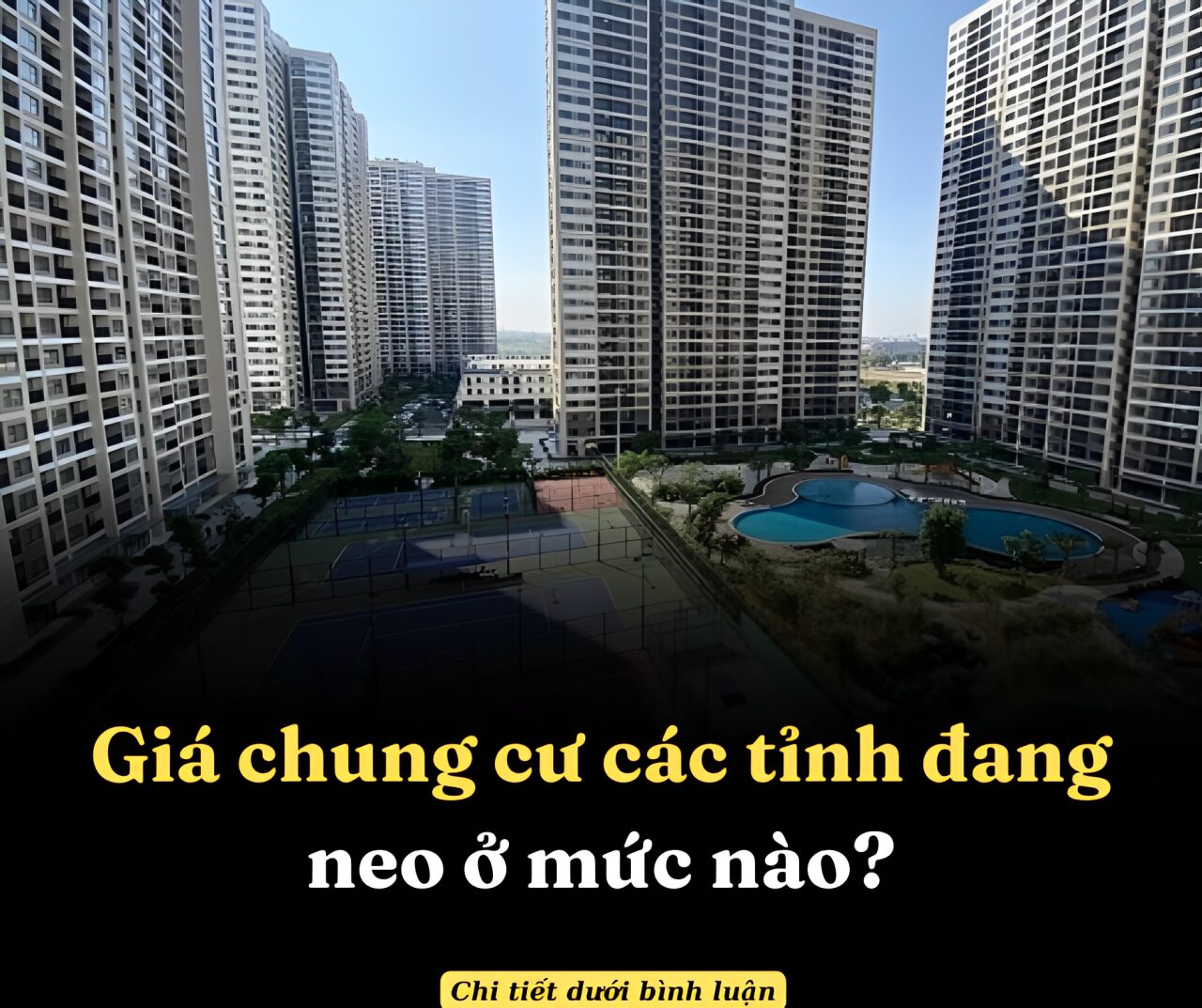 Giá chung cư các tỉnh đang neo ở mức nào?