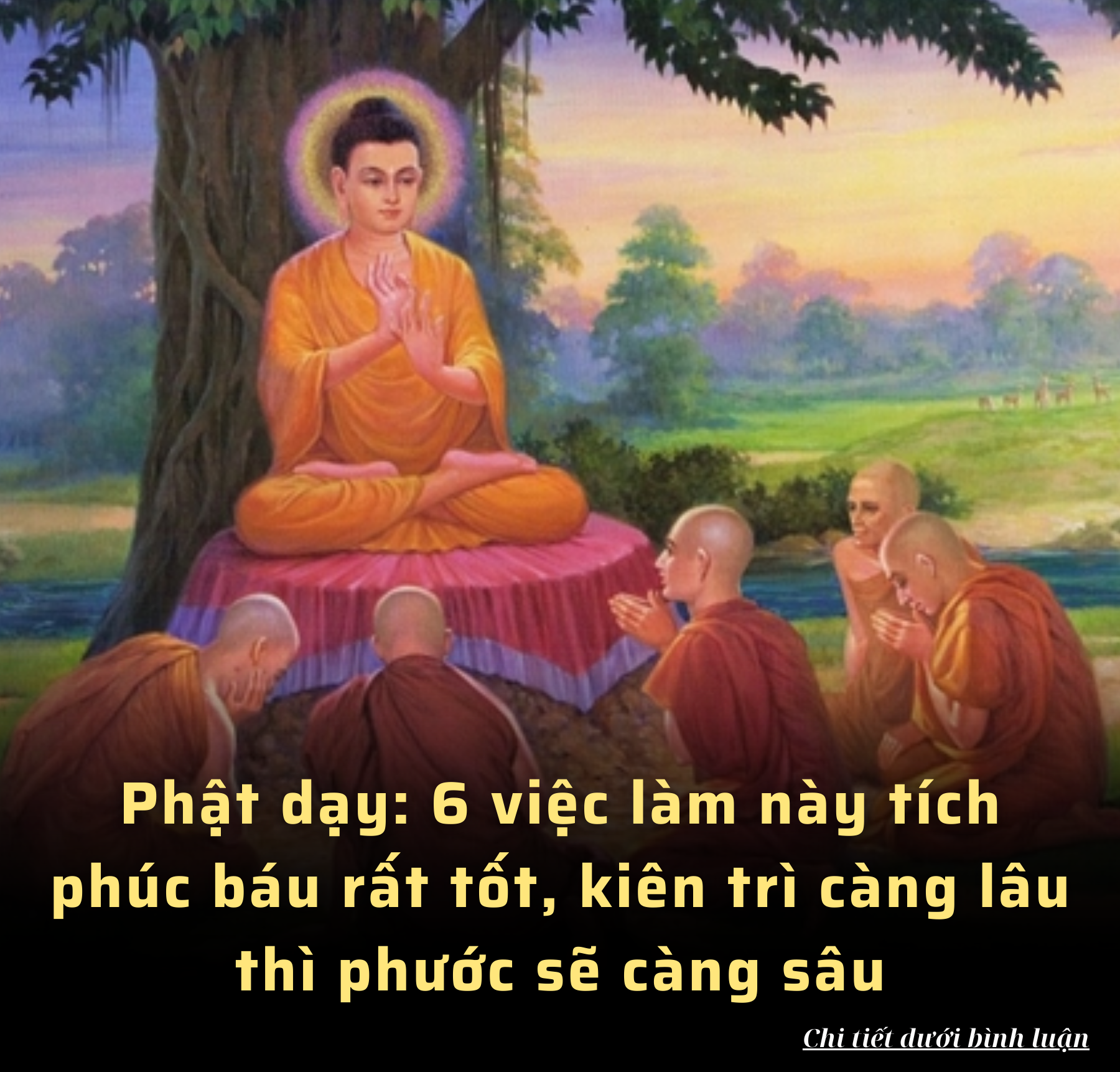 Phật dạy: 6 việc làm này tích phúc báu rất tốt, kiên trì càng lâu thì phước sẽ càng sâu