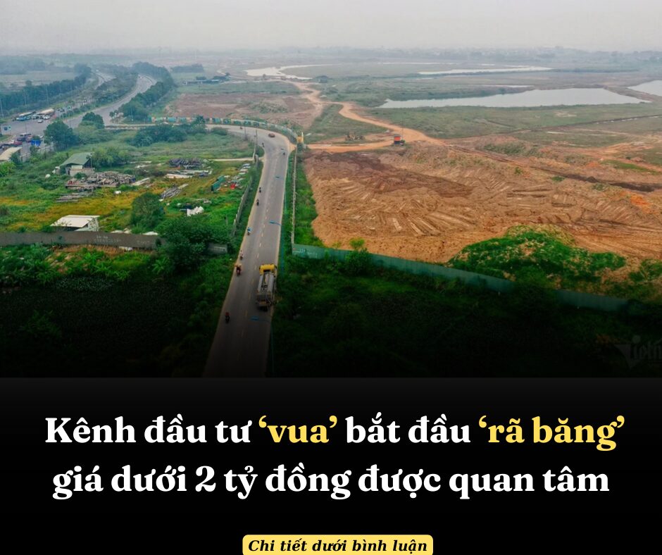 Kênh đầu tư ‘vua’ bắt đầu ‘rã băng’, giá dưới 2 tỷ đồng được quan tâm