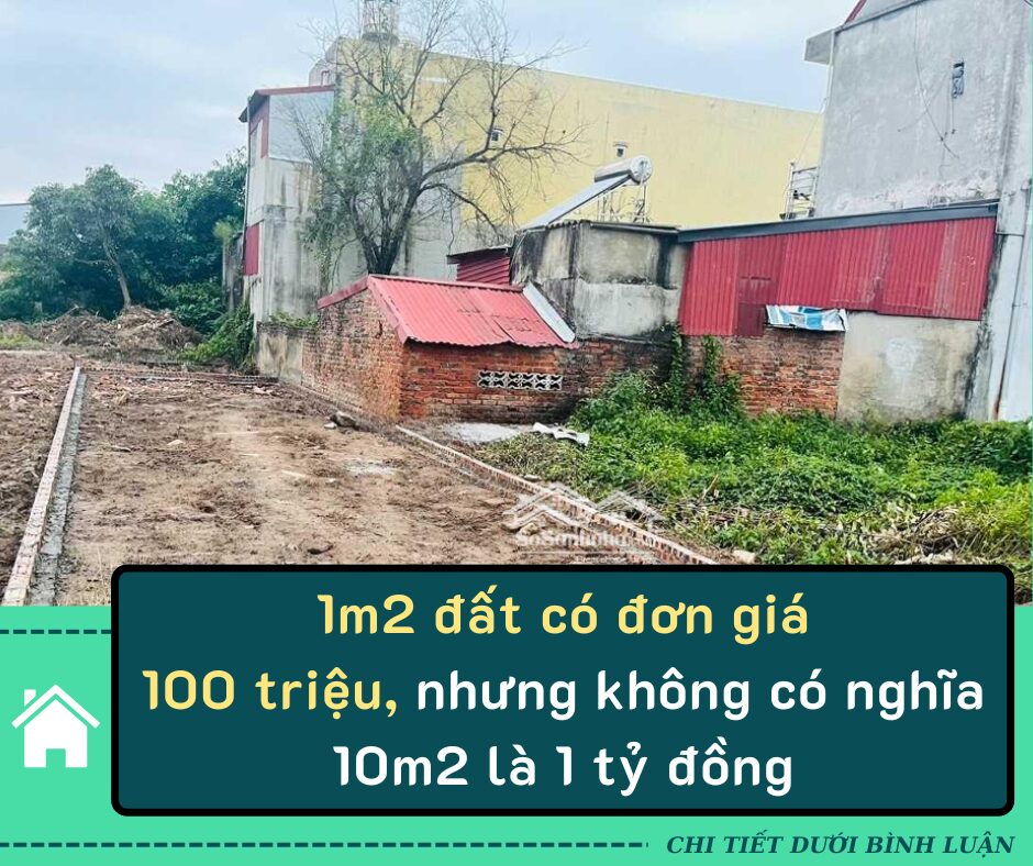 TS Vũ Đình Ánh: 1m2 đất có đơn giá 100 triệu, nhưng không có nghĩa 10m2 là 1 tỷ đồng