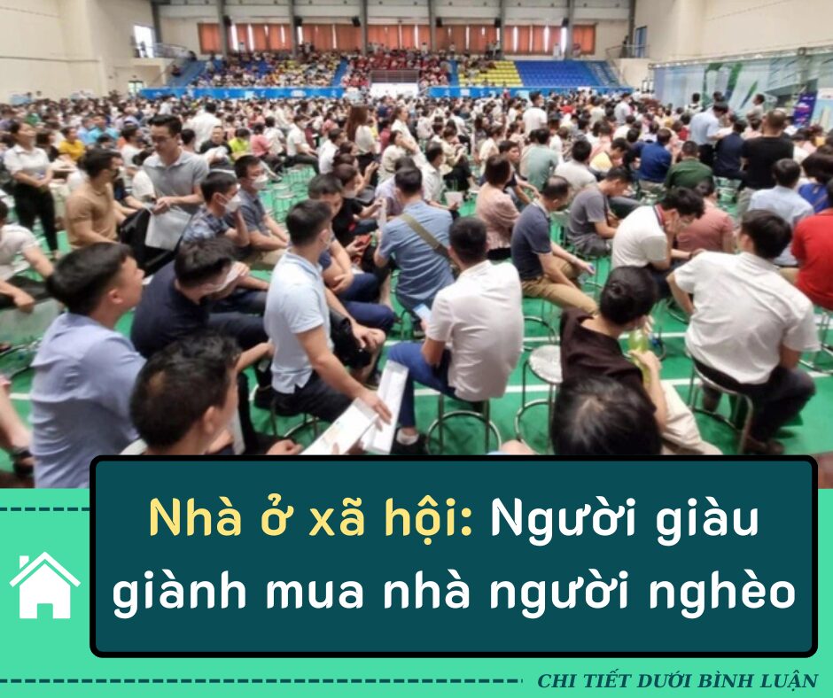 Nhà ở xã hội: Người giàu giành mua nhà người nghèo