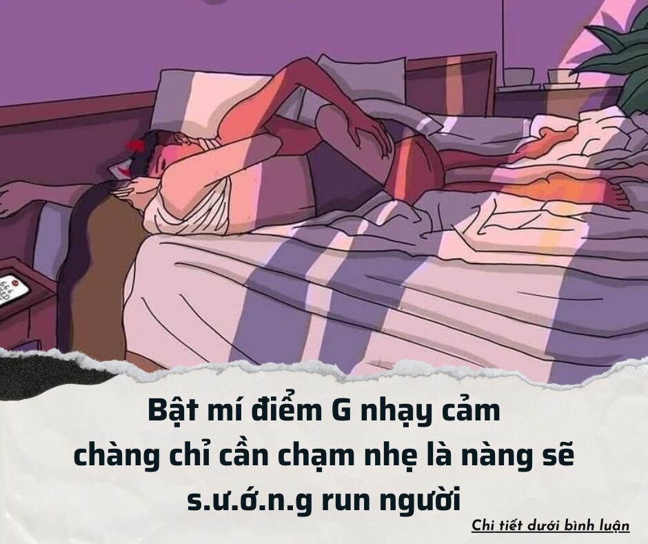 Bật mí điểm G nhạy cảm chàng chỉ cần chạm nhẹ là nàng sẽ sướng run người